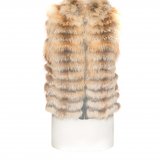 Red Fox Gilet with Hood